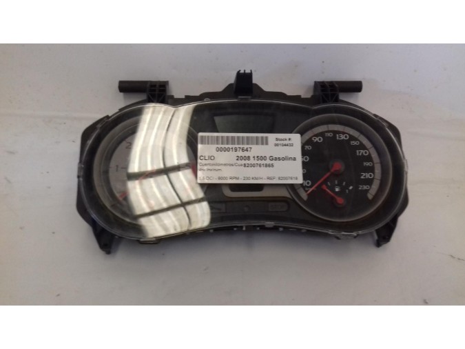 CUADRO INSTRUMENTOS RENAULT CLIO 2008