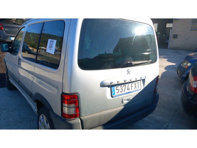 PARAGOLPES TRASERO PEUGEOT PARTNER 2007