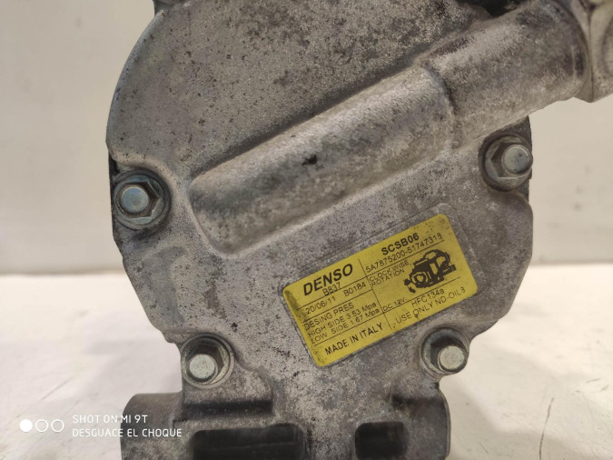 COMPRESOR AIRE ACONDICIONADO FIAT 500 2011