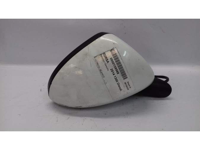 Retrovisor Derecho OPEL CORSA BLANCO 2014