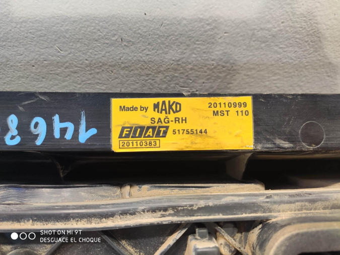 PILOTO TRASERO DERECHO FIAT DOBLO 2009