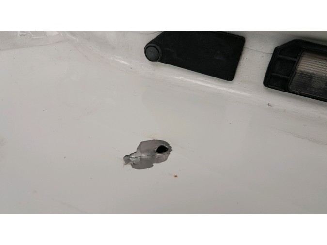 PORTON TRASERO MITSUBISHI ASX BLANCO 2012