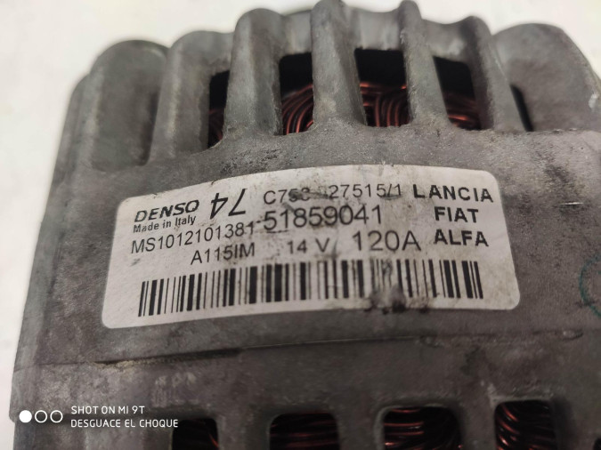 Alternador FORD KA 2015