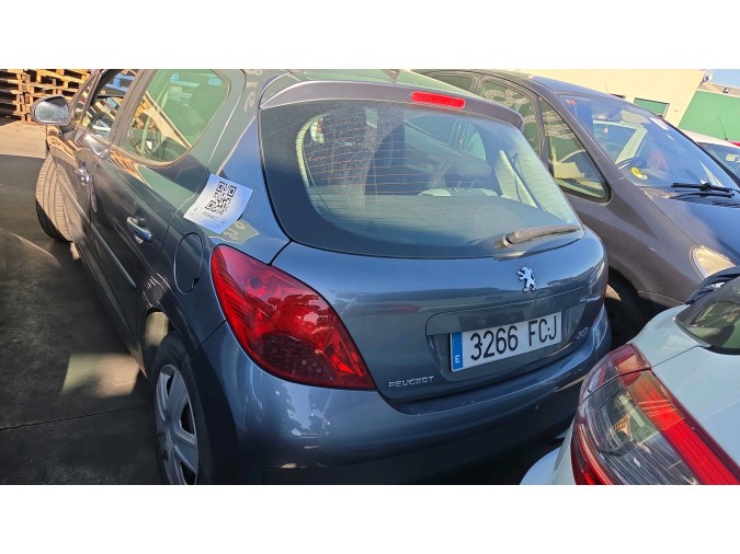 CERRADURA PUERTA TRASERA IZQUIERDA PEUGEOT 207 2006