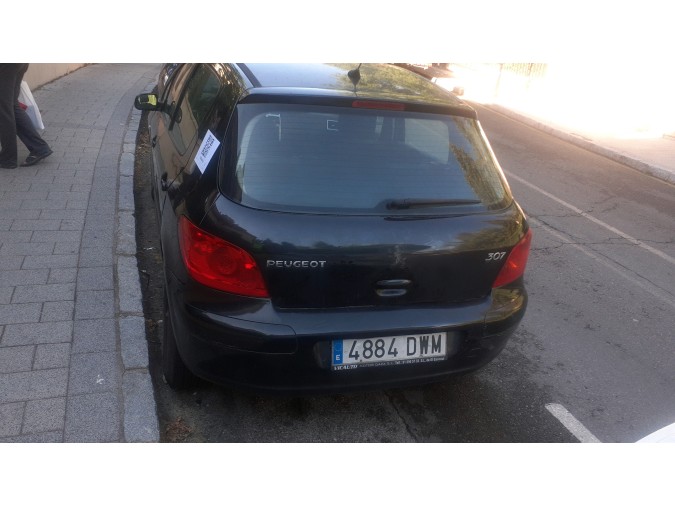 CERRADURA PUERTA TRASERA DERECHA PEUGEOT 307 2006