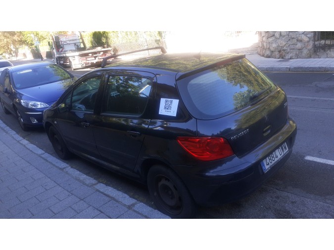 MANDO ELEVALUNAS DELANTERO IZQUIERDO PEUGEOT 307 2006