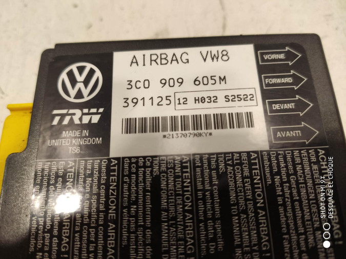 CENTRALITA MOTOR UCE VOLKSWAGEN PASSAT 39521