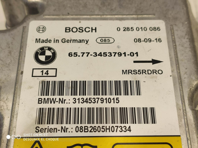 CENTRALITA MOTOR UCE BMW X3 2008