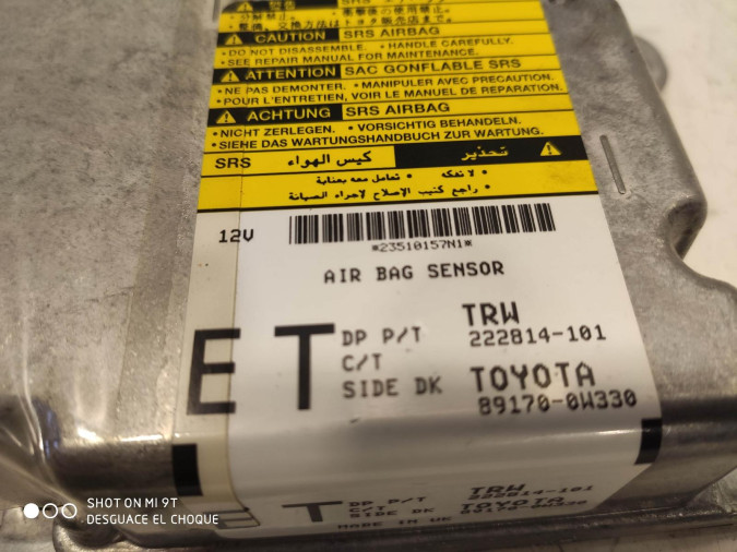CENTRALITA MOTOR UCE TOYOTA AURIS 2011