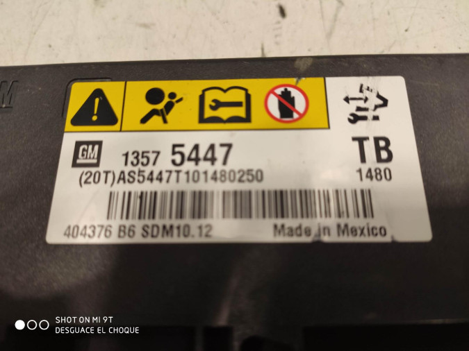 CENTRALITA MOTOR UCE OPEL INSIGNIA 2011