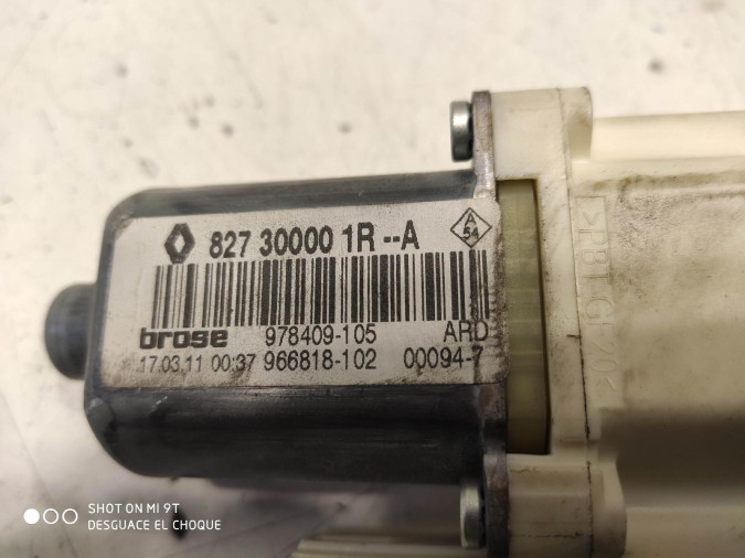 ELEVALUNAS TRASERO DERECHO RENAULT LAGUNA 2011