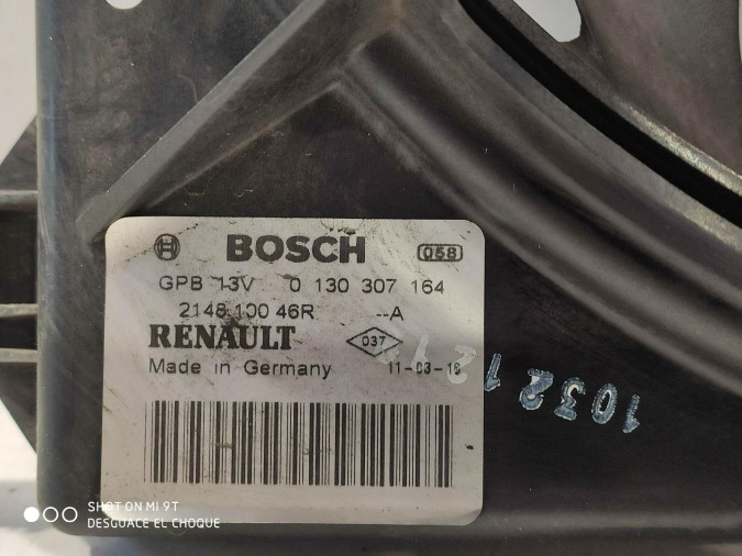 ELECTROVENTILADOR RENAULT LAGUNA 2011