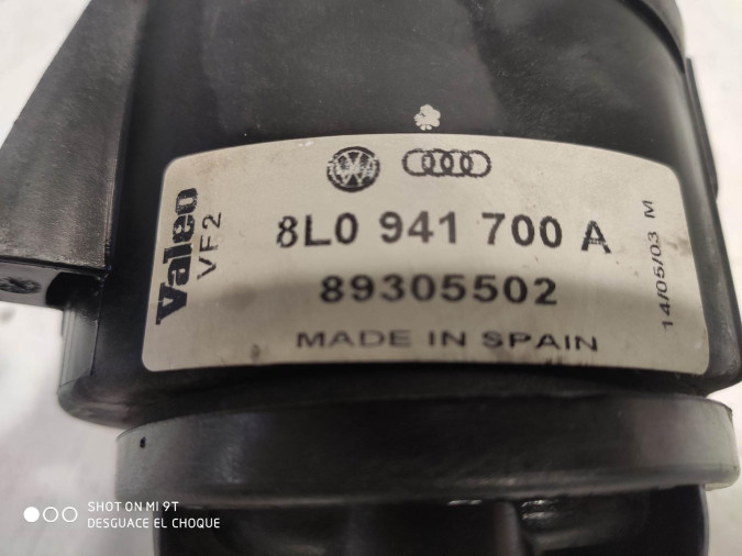 FARO ANTINIEBLA DELANTERO DERECHO RENAULT MEGANE 2002