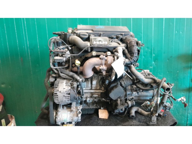 MOTOR CON ACCESORIOS Y CAJA DE CAMBIOS CITROEN C3 2004