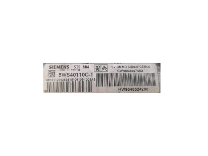 CENTRALITA MOTOR UCE CITROEN C3 2004