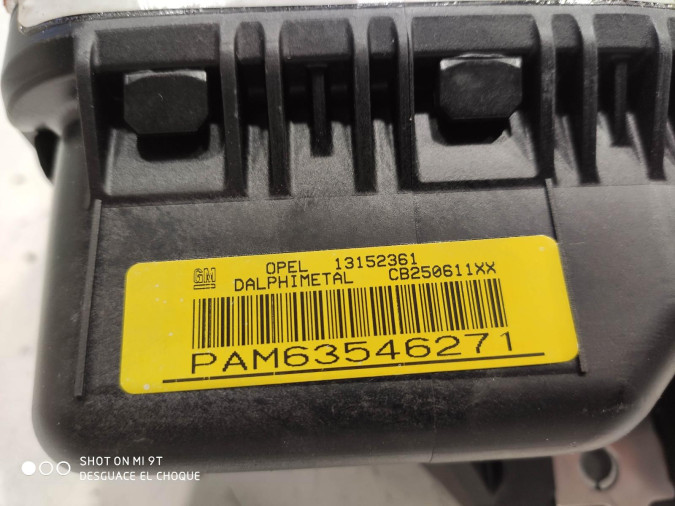 AIRBAG DELANTERO DERECHO OPEL CORSA 2007