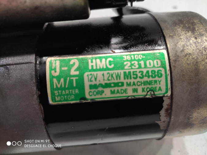 MOTOR ARRANQUE HYUNDAI COUPE 1998