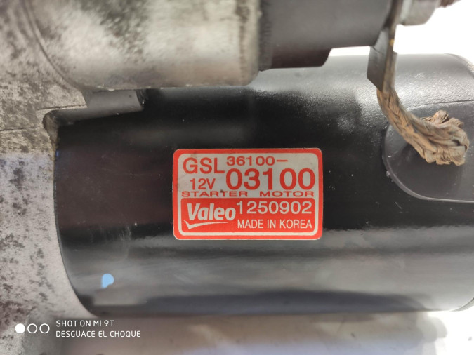 Motor Arranque HYUNDAI I10 2011