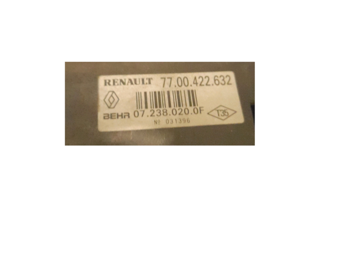 ELECTROVENTILADOR RENAULT LAGUNA 2000