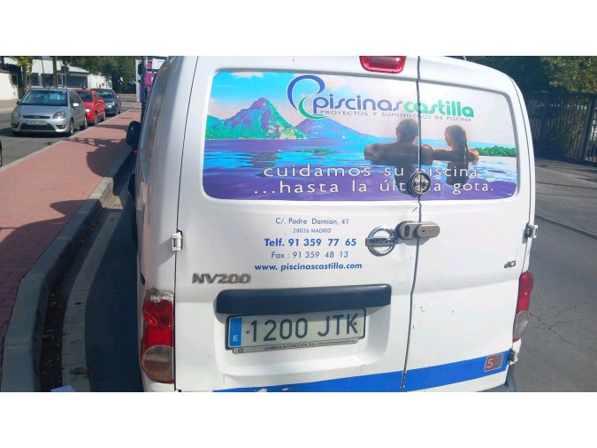 MECANICA TRASERA NISSAN NV200 2016