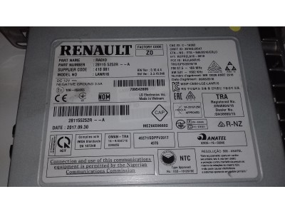 sistema navegacion gps RENAULT MEGANE 2017