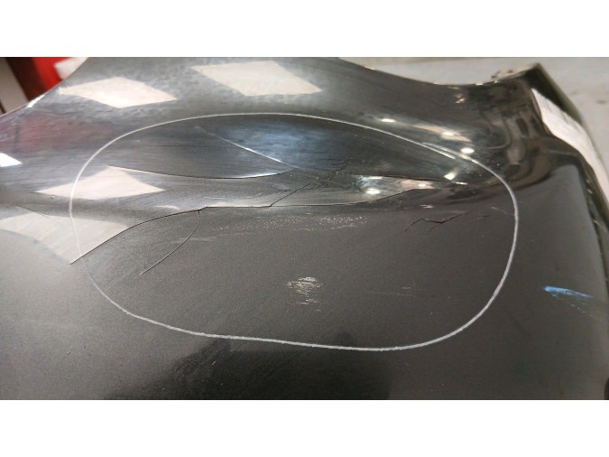 PARAGOLPES TRASERO BMW 740I GRIS OSCURO 2008