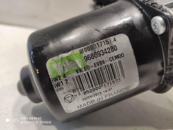 Motor Limpiaparabrisas delantero DS DS5 2016