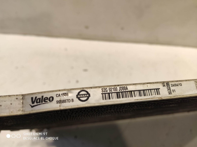 Radiador A/C NISSAN QASHQAI 2011