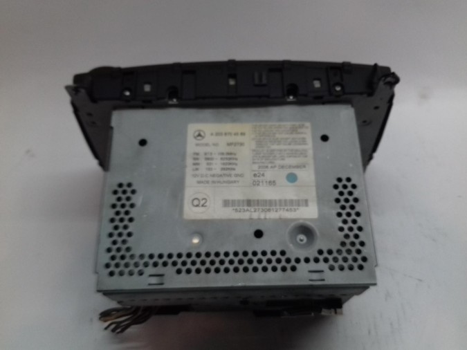 RADIO CD SO MERCEDES C CLASS 2007