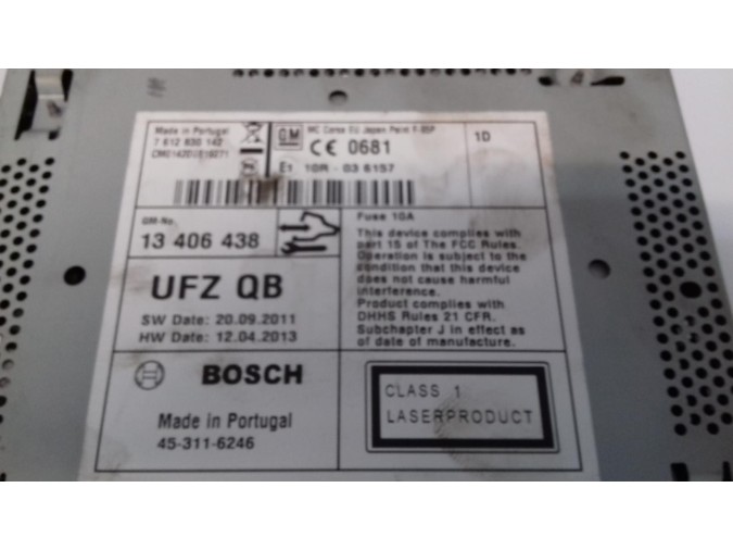 sistema navegacion gps OPEL ZAFIRA 2013