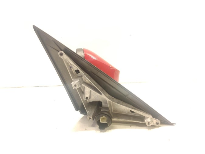 RETROVISOR IZQUIERDO BMW SERIE 1 ROJO 2008