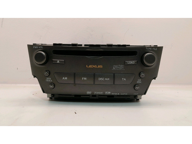 RADIO CD LEXUS IS SERIES 2007