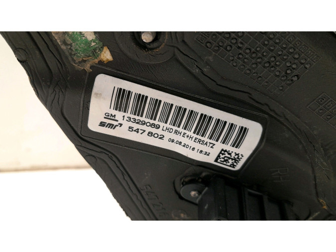 RETROVISOR DERECHO OPEL INSIGNIA BLANCO 2011