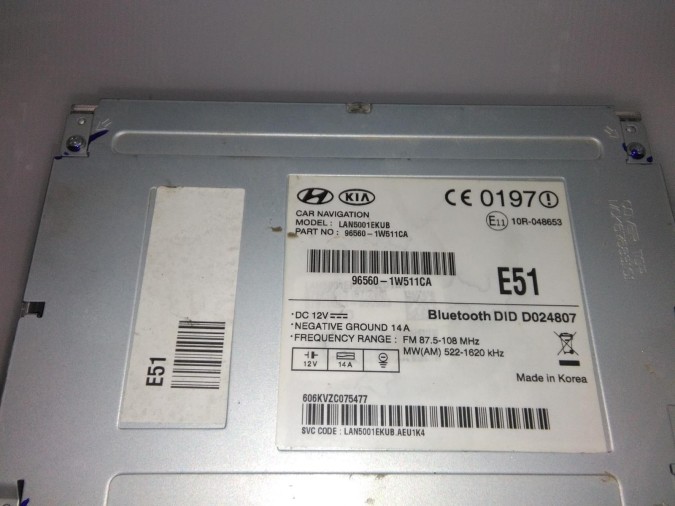 sistema navegacion gps KIA RIO 2016