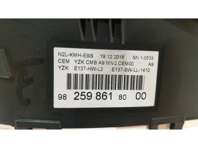 CUADRO INSTRUMENTOS PEUGEOT 208 2019