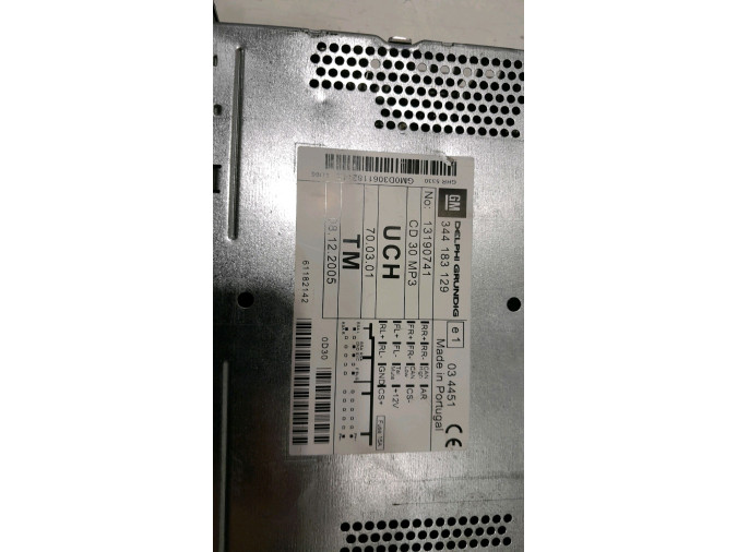RADIO OPEL ASTRA 2005
