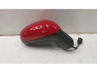 RETROVISOR DERECHO SEAT LEON ROJO 2007