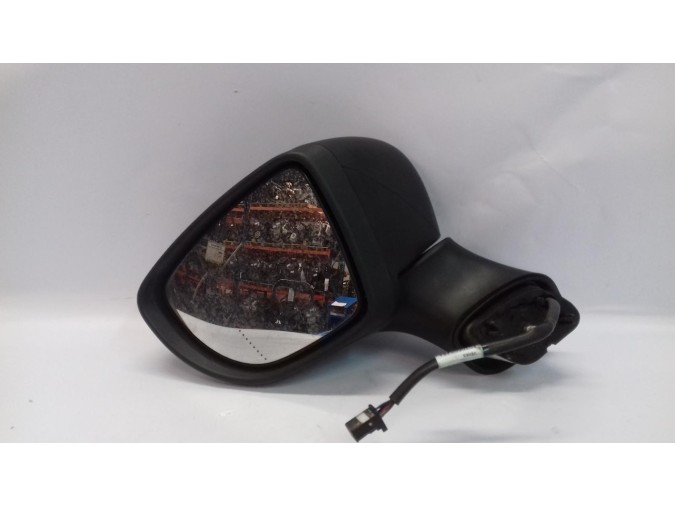 RETROVISOR IZQUIERDO RENAULT CLIO NEGRO SIN PINTAR 2014