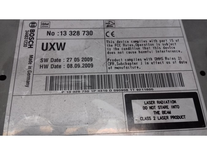 sistema navegacion gps OPEL INSIGNIA 2009