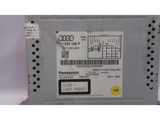 sistema navegacion gps PEUGEOT 308 2012