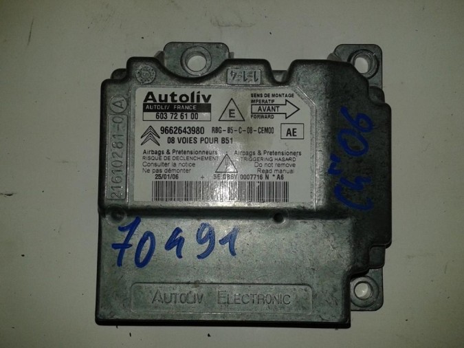 KIT AIRBAG CITROEN C4 2006
