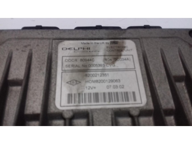 CENTRALITA MOTOR UCE RENAULT CLIO 2002