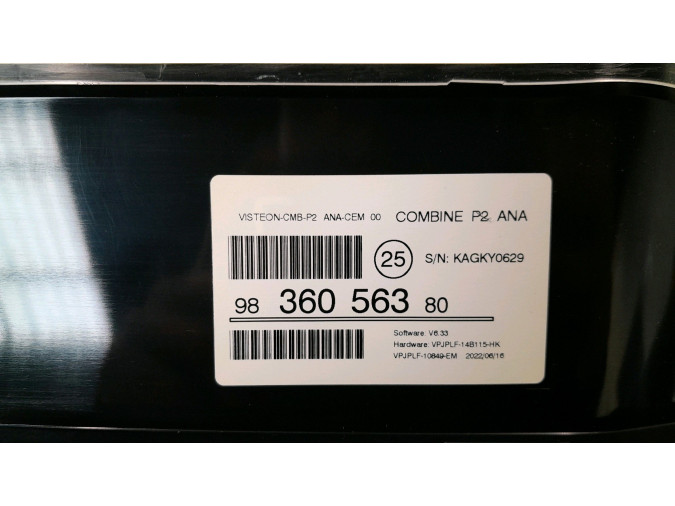 CUADRO INSTRUMENTOS PEUGEOT 2008 2022