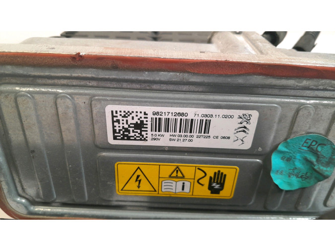 MODULO CALENTADOR AGUA CITROEN C4 2022