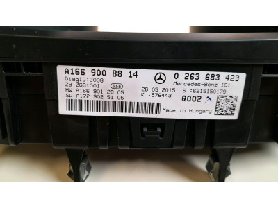 CUADRO INSTRUMENTOS MERCEDES ML 250 CDI / BLUETEC 4MATIC 2015