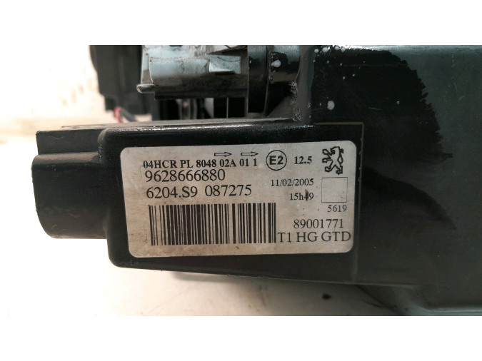 FARO DELANTERO IZQUIERDO PEUGEOT 206 2005