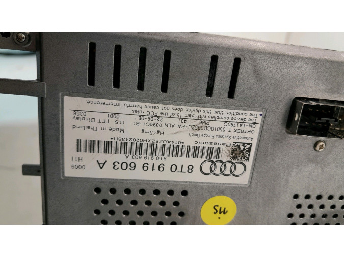 sistema navegacion gps AUDI Q5 2008