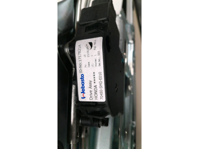 MOTOR CORTINA TECHO HONDA 2009