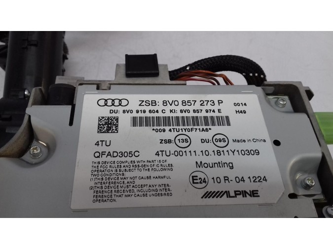 sistema navegacion gps AUDI A3 2019