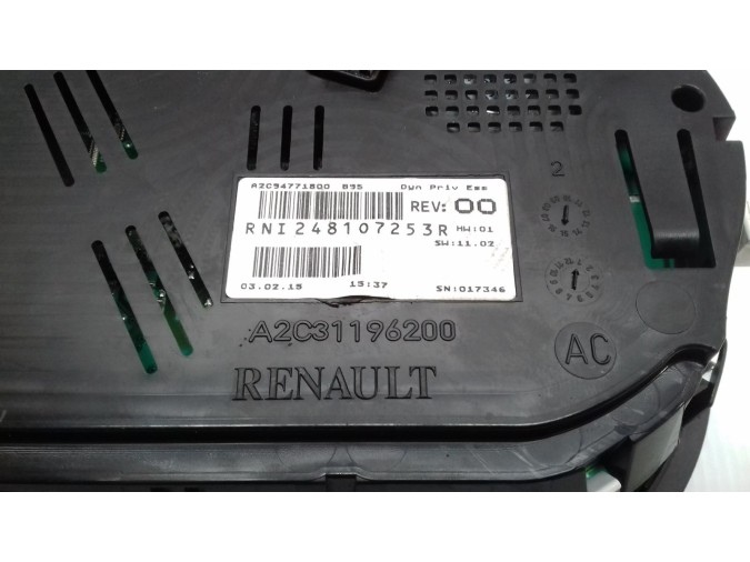 CUADRO INSTRUMENTOS RENAULT MEGANE 2015